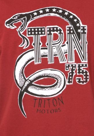 Camiseta Triton Cobra Vinho