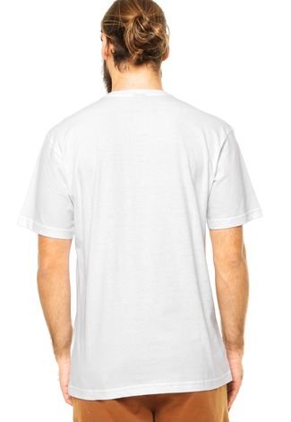 Camiseta Manga Curta Volcom Blocks Branca