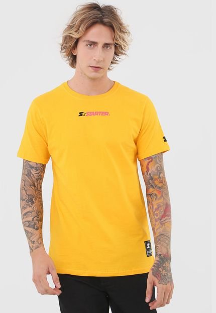 Camiseta S Starter Logo Amarela - Marca S Starter
