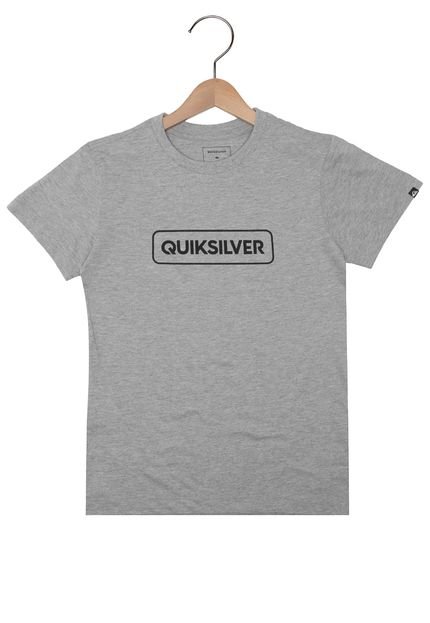 Camiseta Quiksilver Menino Cinza - Marca Quiksilver