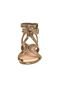 Rasteira Santa Lolla Specchio Spikes Bronze - Marca Santa Lolla