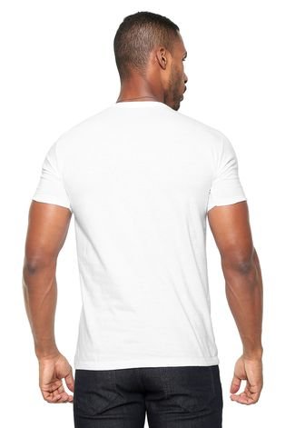 Camiseta Polo Wear Logo Branca