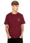 Camiseta Rusty Sleuth Vinho - Marca Rusty