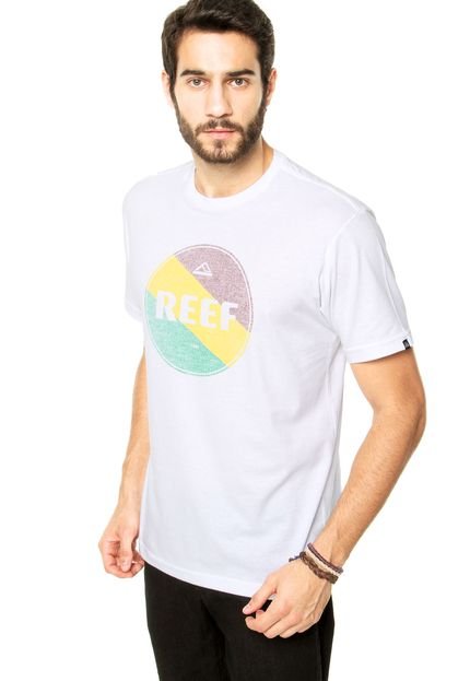 Camiseta Reef Twill Mat Branca - Marca Reef