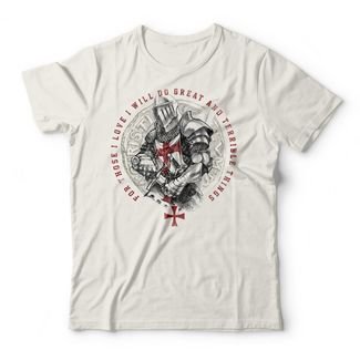 Camiseta Knight Templar - Off White
