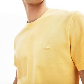 Camiseta Lacoste Regular Fit Amarelo