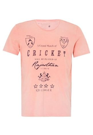 Camiseta Ellus Cricket Laranja
