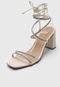 Sandália Dafiti Shoes Hotfix Off-White - Marca DAFITI SHOES