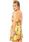 Vestido Curto Redley Floral Amarelo - Marca Redley