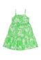 Vestido de Alcinha Infantil Bee Loop Verde - Marca Bee Loop