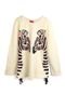 Blusa Kyly Menina Zebra Amarela - Marca Kyly