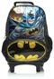 Mochila de Rodinhas Infantil Xeryus 14 Bat Symbol Preta Batman - Marca Xeryus