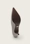 Scarpin Jorge Bischoff de Couro Cobra Off-White - Marca Jorge Bischoff