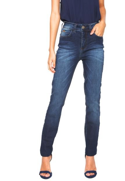 Calça Jeans Colcci Skinny Kim Azul-Marinho - Marca Colcci