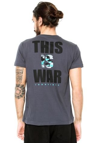 Camiseta Industrie This is War Cinza