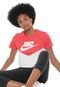 Camiseta Cropped Nike Sportswear Hrtg Top Ss Rosa - Marca Nike Sportswear