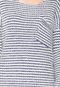 Suéter Tricot Balboa Bolso Branco/Azul - Marca Balboa