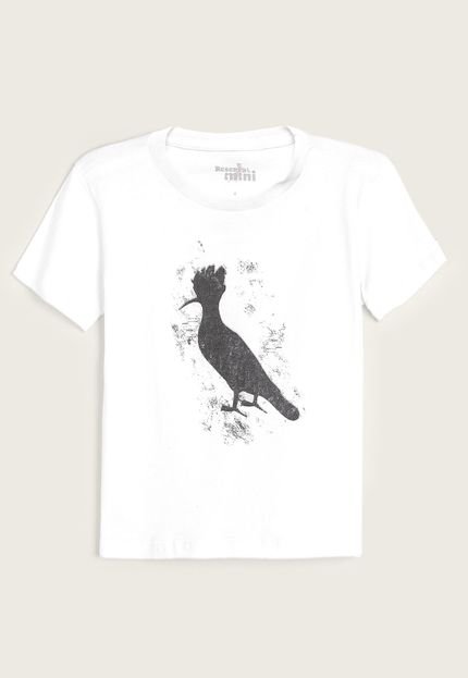 Camiseta Infantil Reserva Mini Dark Branca - Marca Reserva Mini