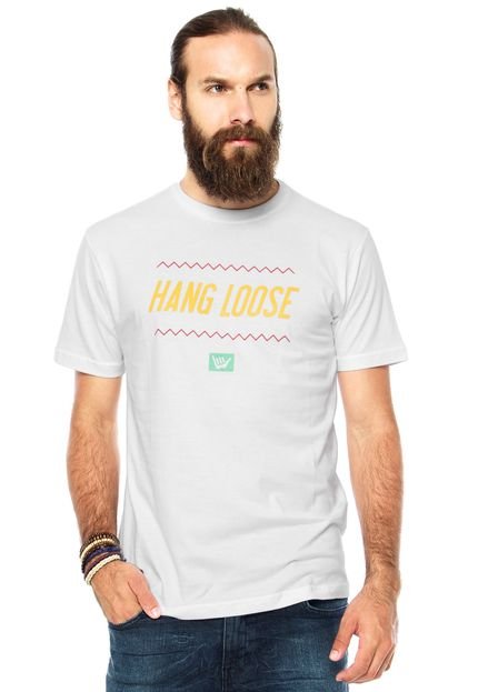 Camiseta MC Hang Loose Shape Branca - Marca Hang Loose