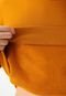 Blusa de Moletom Fechada Colcci Estampa Amarela - Marca Colcci