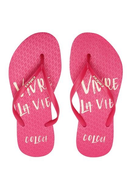 Chinelo Colcci La Vie Rosa - Marca Colcci