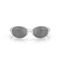 Óculos de Sol Oakley Eyejacket Redux Prizm Black Polarizado - Silver Prata - Marca Oakley