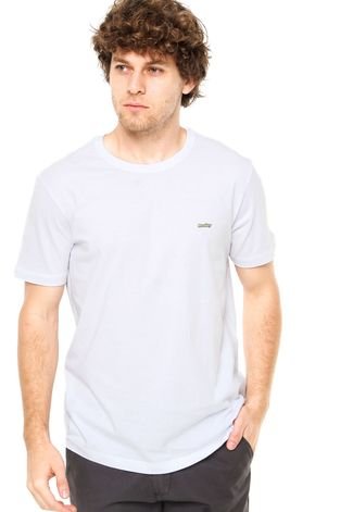 Camiseta Manga Curta Redley Silk Prancho Branca