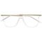 Armação Óculos de Grau  Quadrado Bariloche Transparente - Marca Palas Eyewear