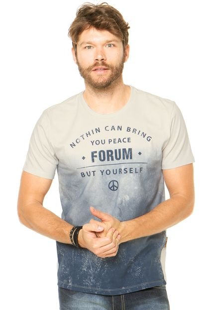 Camiseta Forum Degradê Multicolorida - Marca Forum