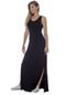 Vestido Longo Regata Malha Amazonia Vital Preto - Marca Amazonia Vital