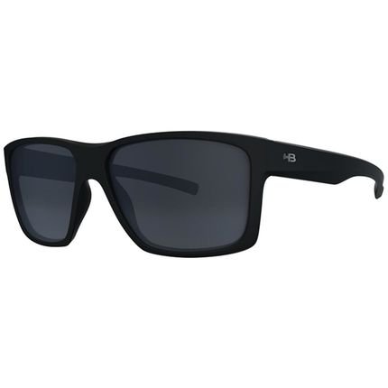 Óculos de Sol HB Freak Matte Black Polarized Gray - Marca HB