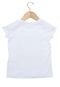 Blusa Calvin Klein Kids Manga Curta Menina Branco - Marca Calvin Klein Kids