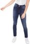 Calça Jeans Osmoze Skinny Mid Rise Azul - Marca Osmoze