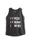 Blusa Young Class Menina Lettering Cinza - Marca Young Class