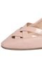 Scarpin Piccadilly Chanel Bico Fino Rosa - Marca Piccadilly