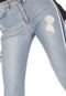 Calça Jeans Acostamento Skinny Destroyed Azul - Marca Acostamento