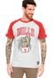 Camiseta New Era Hand Lls Chicago Bulls Cinza - Marca New Era