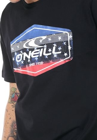 Camiseta Oneill Filler Flag Preta
