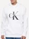 Moletom Calvin Klein Jeans Masculino Hoodie Issue Monograma Branco - Marca Calvin Klein