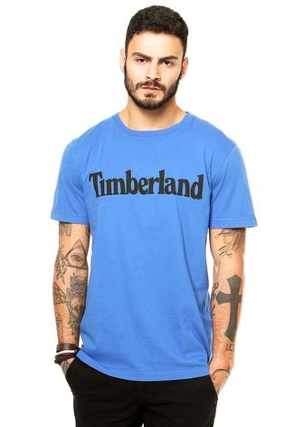 Camiseta Timberland Signature Azul