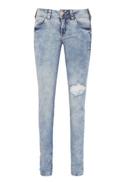 Calça Jeans Colcci Skinny Katy Mancha Azul - Marca Colcci