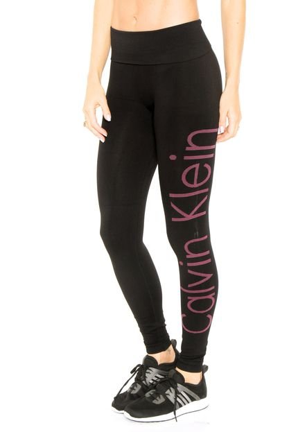 Legging Calvin Klein Underwear Sem Costura Fitness Preta - Marca Calvin Klein Underwear