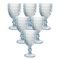 Jogo de Taças de Vidro Azul Espelhado Galaxy 360ml 6 peças - Casambiente - Marca Casa Ambiente