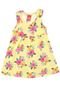 Vestido Kyly Floral Amarelo - Marca Kyly