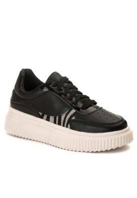 Creeper Preto Estilo Veggie Shoes