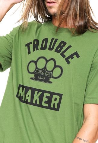 Camiseta Cavalera Trouble Maker Verde