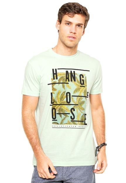 Camiseta Hang Loose Palms Verde - Marca Hang Loose
