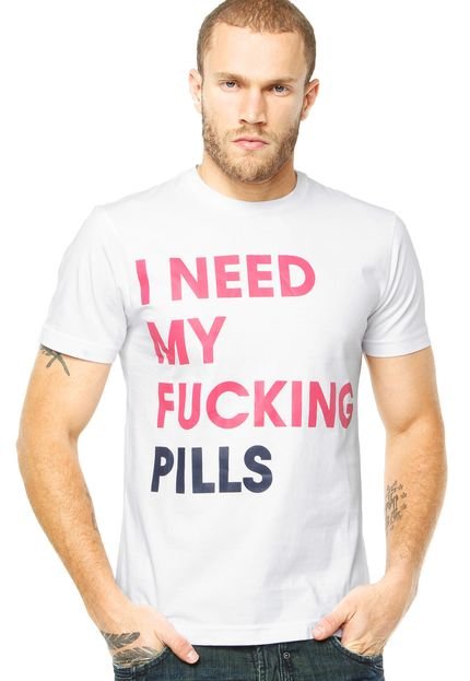 Camiseta Sergio K Pills Branca - Marca Sergio K