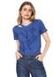 Camiseta Calvin Klein Jeans Estampada Azul - Marca Calvin Klein Jeans