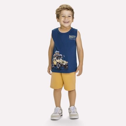 Conjunto Infantil Menino Kyly Azul - Marca Kyly